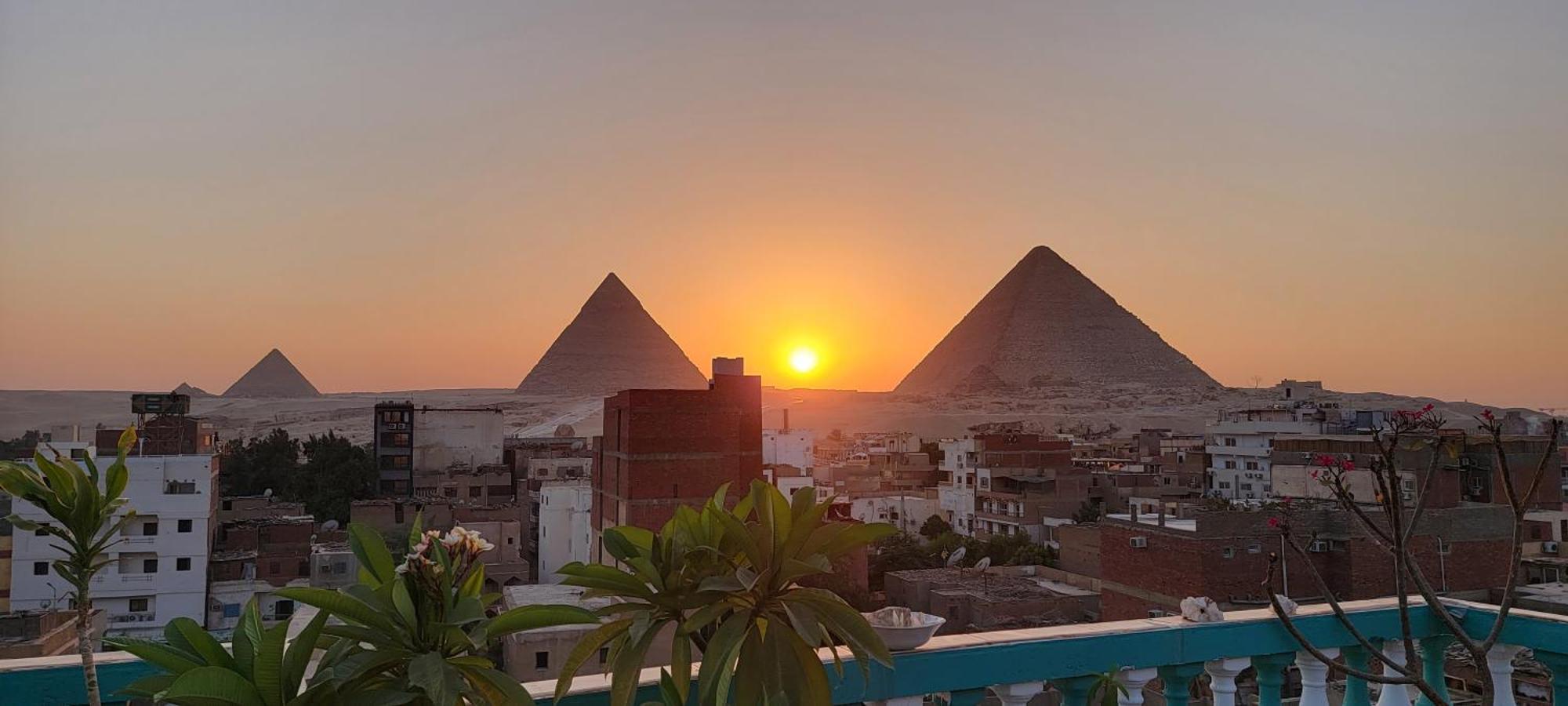 Pyramids Temple Guest House Kafret el-Gabal Exterior foto